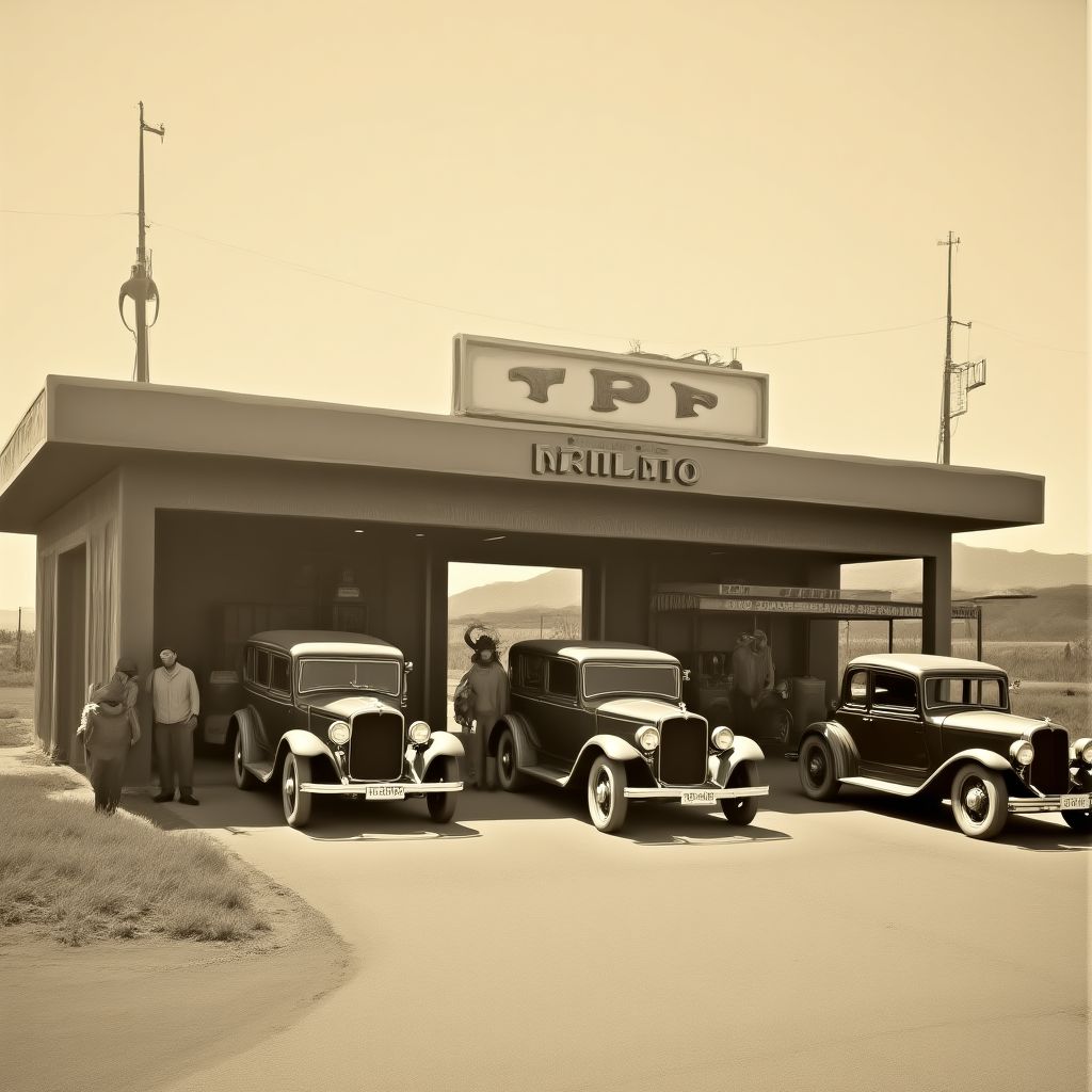 Primera estación YPF histórica